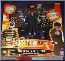 Mini RC Dalek Battle Pack (with the Doctor) Action Figure