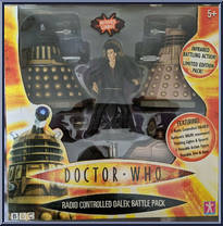 Radio Controlled Dalek Battle Pack Action Figure
