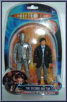 Second Doctor (with Cyberman) Action Figure