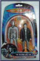 Second Doctor (with Cyberman) (B&W) Action Figure