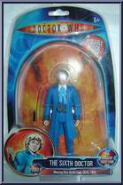 Sixth Doctor (in Real Time Blue Suit) Action Figure