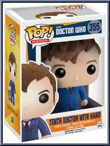 Tenth Doctor with Hand from Doctor Who - Pop! Vinyl Figures manufactured by Funko [Front]