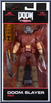 Doom Slayer (Red) (Gold Label) from Doom - Basic Series manufactured by McFarlane [Front]
