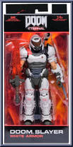 Doom Slayer (White Armor) from Doom - Basic Series manufactured by McFarlane [Front]