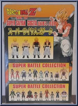 Gogeta (Super Saiyan) from Dragon Ball GT - Super Battle Collection - Gold Hair manufactured by Bandai [Back]