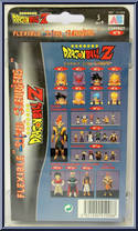 Gohan (Super Saiyan) from Dragon Ball Z - Flexibles manufactured by AB Toys [Back]