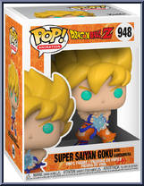 Super Saiyan Goku (with Kamehameha) from Dragon Ball Z - Pop! Vinyl Figures manufactured by Funko [Front]