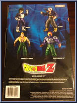 Trunks from Dragon Ball Z - Movie Collection - Tubed Packaging manufactured by Irwin Toys [Back]
