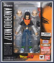 Android 17 from Dragon Ball Z - S.H. Figuarts - Basic Series manufactured by Bandai [Front]