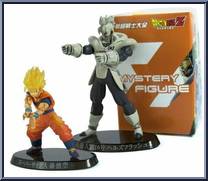 SS Goku & Android 16 (BW) from Dragon Ball Z: Ultimate Figure Series - Series 8: Mini Figures manufactured by Jakks Pacific [Front]