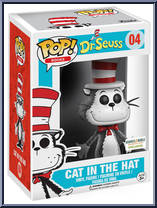 Cat in the Hat (Flocked) from Dr. Seuss - Pop! Vinyl Figures manufactured by Funko [Front]