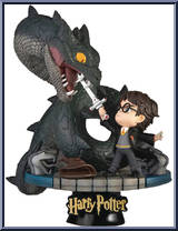 Harry vs. The Basilisk from D-Stage - Harry Potter manufactured by Beast Kingdom [Loose]