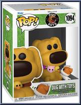 Dug with Toys from Dug Days - Dug Days Pop! manufactured by Funko [Front]