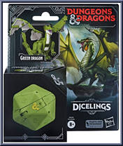 Green Dragon from Dungeons & Dragons - Dicelings manufactured by Hasbro [Front]