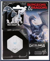 White Dragon from Dungeons & Dragons - Dicelings manufactured by Hasbro [Front]