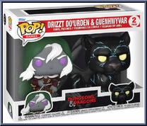 Drizzt Du'Urden & Guenhwyvar from Dungeons & Dragons - Pop! Sets manufactured by Funko [Front]