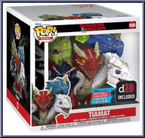Tiamat (10" Scale) (with D20) from Dungeons & Dragons - Pop! Vinyl Figures manufactured by Funko [Front]