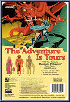 Githyanki (Fiend Folio) from Dungeons & Dragons - ReAction Figures manufactured by Super7 [Back]