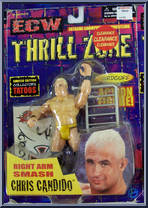 Chris Candido (Yellow) from ECW - Series 6 - Thrill Zone manufactured by Original San Francisco Toymakers [Front]