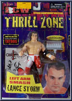Lance Storm (Red & White) from ECW - Series 6 - Thrill Zone manufactured by Original San Francisco Toymakers [Front]