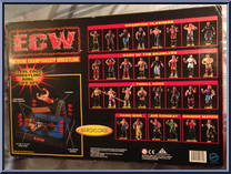 Wrestling Ring Gift Set (with Rob Van Dam and Sabu) from ECW - Accessories manufactured by Original San Francisco Toymakers [Back]