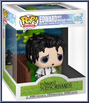 Edward w/ Dinosaur Shrub from Edward Scissorhands - Pop! Vinyl Figures manufactured by Funko [Front]