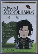 Edward (Straight Hair) from Edward Scissorhands - Blind Boxed - I'm Not Finished manufactured by Titan Merchandise [Back]
