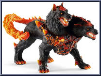 Hellhound from Eldrador - Creatures manufactured by Schleich [Loose]