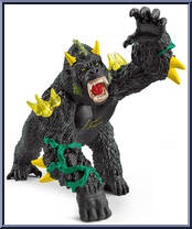 Monster Gorilla from Eldrador - Creatures manufactured by Schleich [Loose]