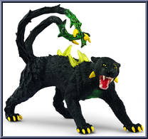 Shadow Panther from Eldrador - Creatures manufactured by Schleich [Loose]