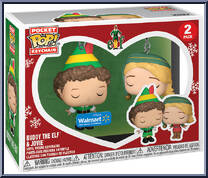 Buddy the Elf / Jovie from Elf - Pop! Keychains manufactured by Funko [Front]
