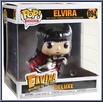 Elvira (Couch) (Deluxe) from Elvira Mistress of the Dark - Pop! Vinyl Figures manufactured by Funko [Front]