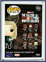 Sharon Carter from Falcon and the Winter Soldier - Pop! Vinyl Figures manufactured by Funko [Back]
