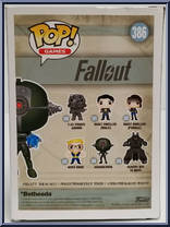 Assaultron (Invader Model) (Glow in the Dark) from Fallout - Pop! Vinyl Figures manufactured by Funko [Back]