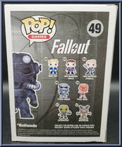 Power Armor (Gold) from Fallout - Pop! Vinyl Figures manufactured by Funko [Back]
