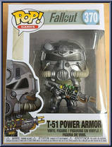 T-51 Power Armor (Silver) from Fallout - Pop! Vinyl Figures manufactured by Funko [Front]
