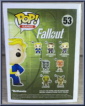 Vault Boy (Glow in the Dark) from Fallout - Pop! Vinyl Figures manufactured by Funko [Back]