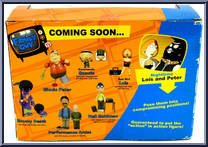Nighttime Lois and Peter from Family Guy - Exclusives manufactured by Mezco [Back]