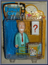 Salesman from Family Guy - Series 5 manufactured by Mezco [Front]
