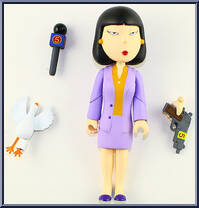Tricia Takanawa from Family Guy - Series 5 manufactured by Mezco [Loose]