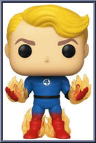 Human Torch (Glows in the Dark) (Specialty Series) Action Figure