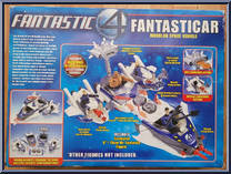 Fantasticar from Fantastic Four - Movie - Vehicles manufactured by Toy Biz [Back]