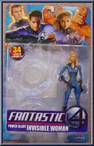 Invisible Woman (Power Blast) from Fantastic Four - Movie - Series 1 manufactured by Toy Biz [Front]