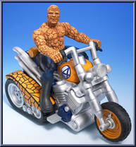 Thing Rock Cycle from Fantastic Four - Movie - Motorized Bump 'N Go manufactured by Toy Biz [Loose]