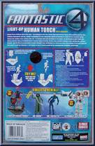Human Torch (Light-Up) from Fantastic Four - Movie - Series 4 manufactured by Toy Biz [Back]