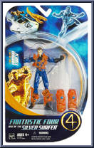 Human Torch (Fire Blast) from Fantastic Four - Rise of the Silver Surfer - Series 1 manufactured by Hasbro [Front]