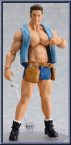 Billy Herrington (Christmas & New Year Version) from Figma - Basic Series manufactured by Max Factory [Loose]