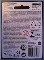 Nemo from Finding Nemo - Minis manufactured by Mattel [Back]