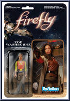 Zoe Washburne from Firefly - ReAction Figures manufactured by Funko [Front]