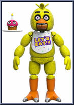 Chica and Mr. Cupcake Action Figure
